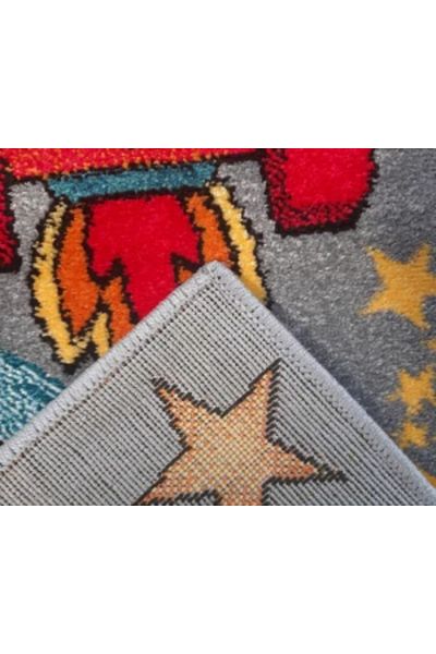 Kolibri Children's Room Carpet Covorexpert Cosmos 11200-190, 160 x 230 cm, Gray, 9 mm Thread, Anti-Allergic
