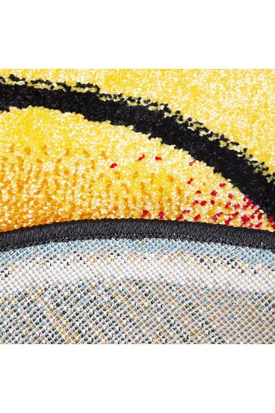 Kolibri Round Carpet for Children's Room Covorexpert Rainbow 11087-160, Various Sizes, Multicolor, 9 Mm Thread