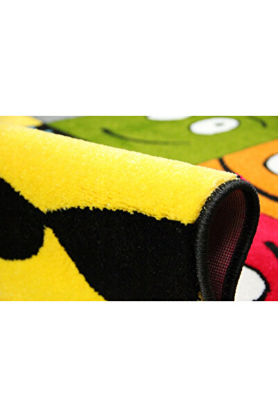 Kolibri Smile Children's Room Carpet 11177-120, Multicolor, 9 mm Thread, Anti-Allergic