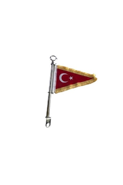 karagöz motor Motorsiklet Bisiklet Makam Bayrağı Gold