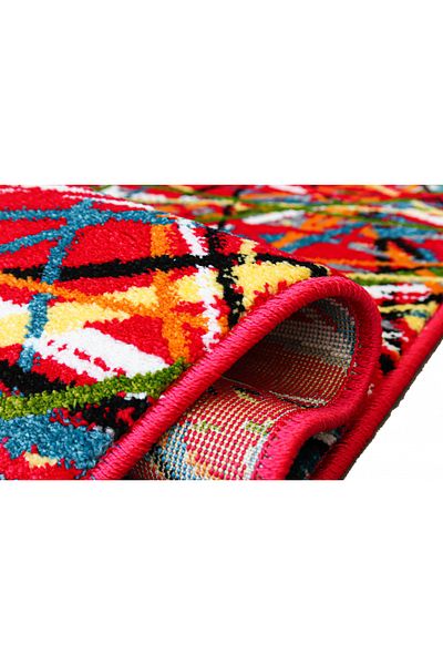 Kolibri Children's Room Carpet Covorexpert Art 11035-120, 160 x 230 cm, Multicolor, Red, 9 mm Thread, Anti-Allergic