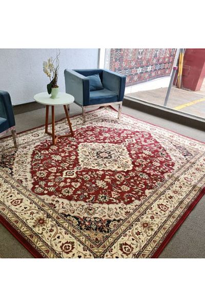 Lotos Carpet Covorexpert 1540-200, 60 x 110 cm, Grena, Red, 8 mm thread, Anti-allergic, Living room, Bedroom