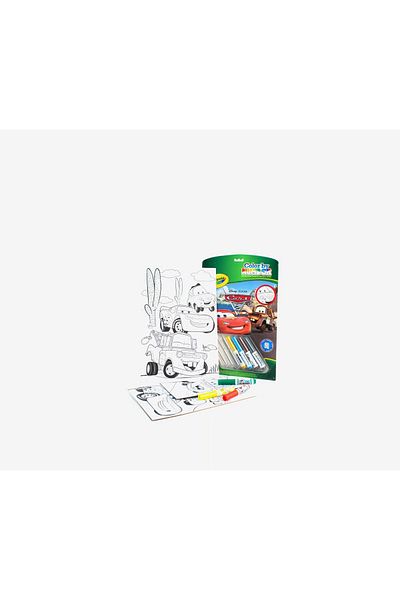 Crayola Color By Number Cars 2, Green and Red Combo