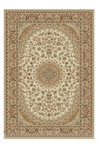 Lotos Carpet Covorexpert 1555-110, Various Sizes, Beige, Cream, 8 Mm Thread, Anti-Allergic, Living Room, Bedroom