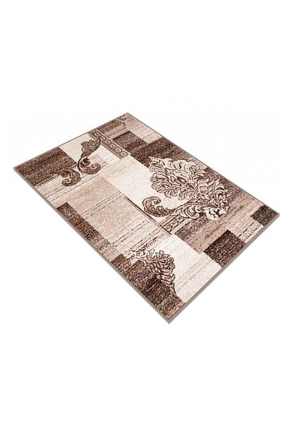 Cappuccino Carpet Covorexpert 16009-12, 100 x 200 cm, Brown, 7 mm thread, Anti-allergic, Living room, Bedroom