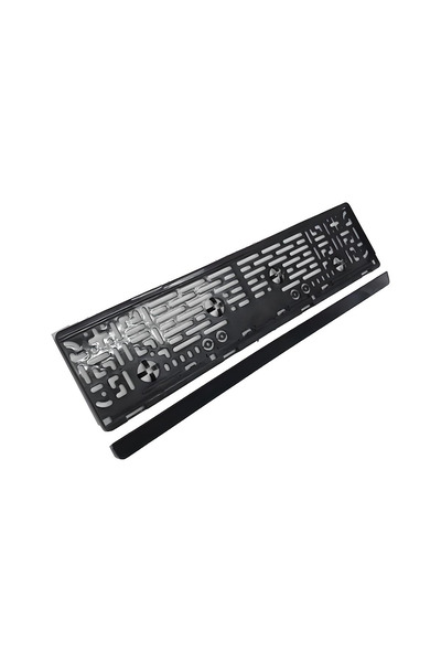 OEM Tüm Araçlara Uyumlu Takmatik Çıtçıtlı Boş Yazısız Plaka A Kalite Hammadde 25 Çift 50 Adet