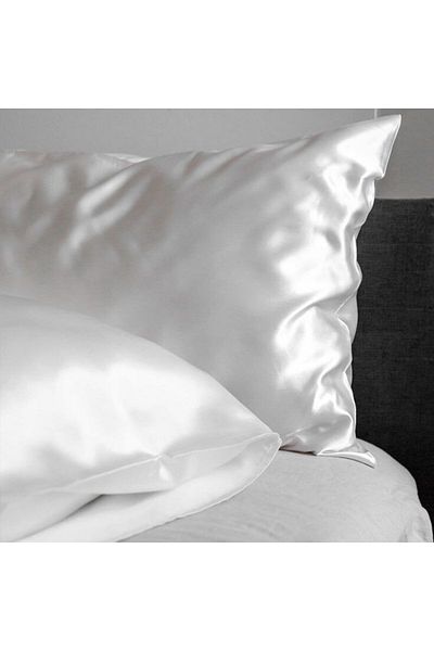 shop Ada Home Antibacterial Anti-Sweat Silk Satin Pillowcase Set of 2 50X70