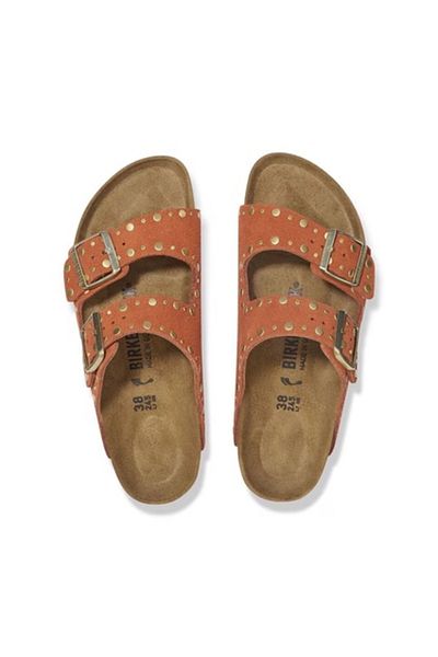 Birkenstock Arizona Rivet LEVE tmavě rezavá
