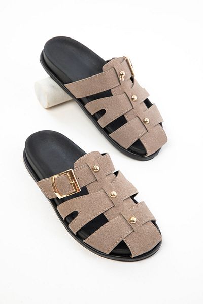 SOHO Mink Suede Women's Slippers 20755