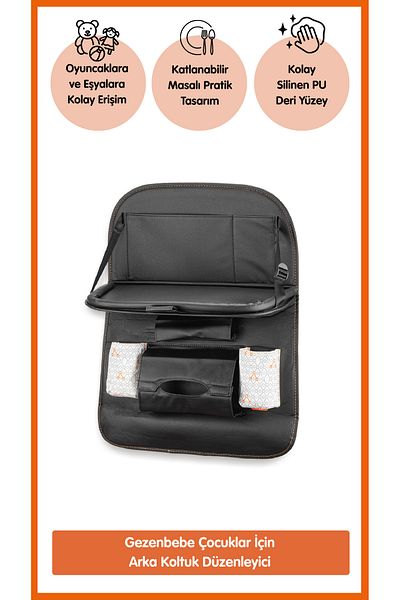 Gezenbebe Back Seat Organizer for Kids