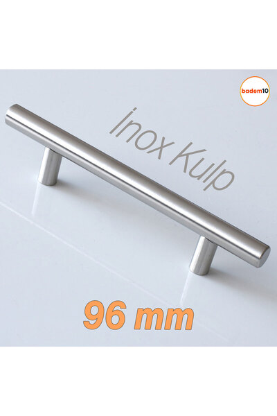 Badem10 Gül Boylu (96 MM - 9.6 CM) Metal Renk Mobilya Mutfak Kapak Çekmece Dolap Dolabı Kulpu Kulbu Kulpları