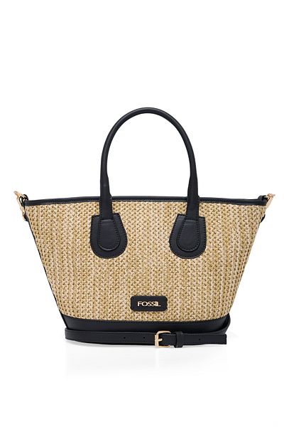Fossil Black Women's Hand and Cross Shoulder Bag 05Fm25Y1220
