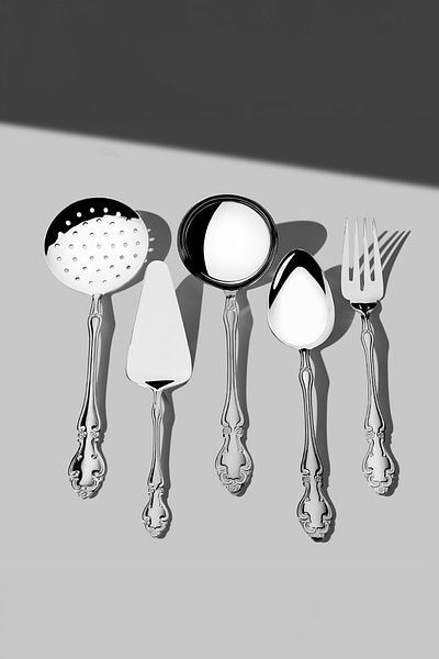 Nehir Adriana Satin 89 Piece Boxed Cutlery Set for 12 People