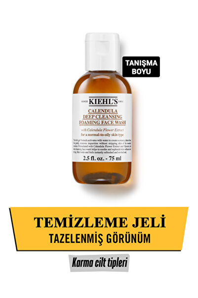 Kiehl's Calendula Kadife Çiçeği Özüyle Yatıştıran Arındırıcı Temizleme Jeli 75 ml