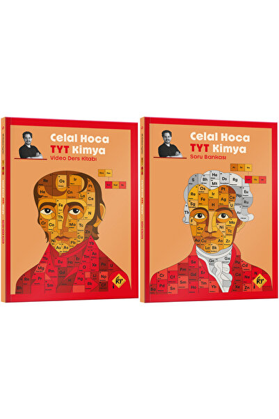 KR Akademi Yayınları Celal Hoca TYT Kimya Video Ders Kitabı ve Soru Bankası Seti