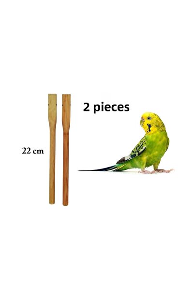 ATILIM Wooden Bird Perch 22cm X 2 Pieces