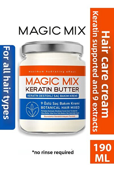 PROCSIN Magic Mix 9 Essence Hair Keratin Butter + BOOM BUTTER Hair Care Oil Containing 7 Oils