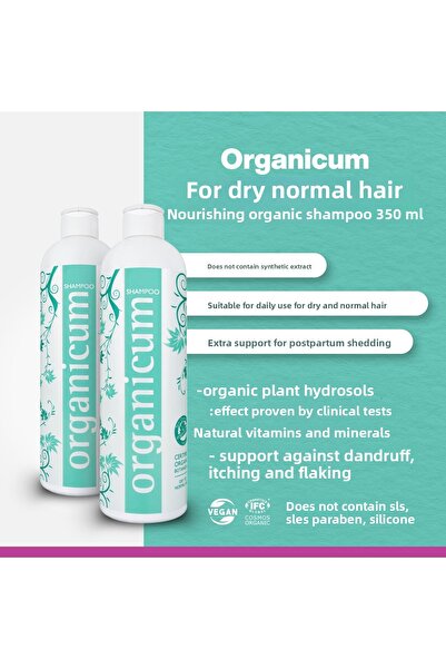 Organicum Shampoo for Dry & Normal Hair 350 ml