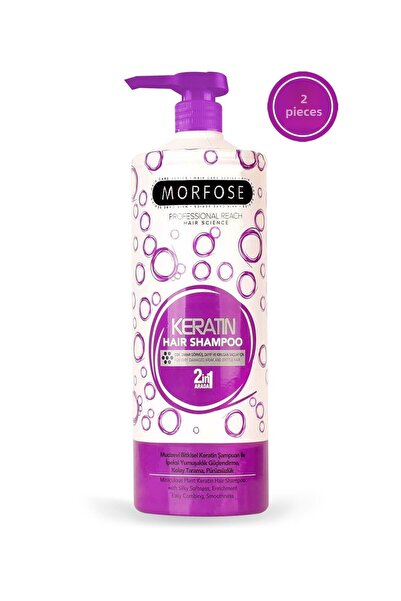 Morfose 1000 ml Keratin Shampoo - 2 Pieces