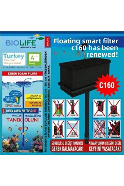 Biolife Biolife C160 Floating Smart Aquarium Filter