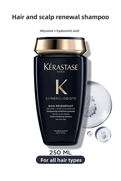 Kerastase NEW-18Chronologiste Bain شامبو منعش - شامبو لتجديد الشعر وفروة الرأ...