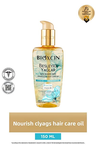 Bioxcin 150 ml Hair Care Oil - Sulfate Free, Anti-Hair Loss for Dry and Damaged Hair