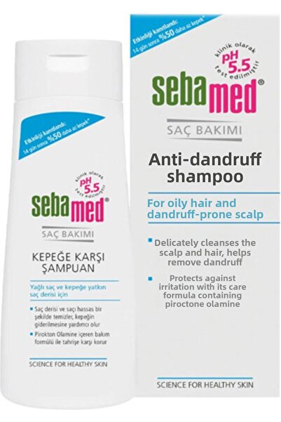 Sebamed 200 ml Anti-Dandruff Shampoo Oil - For Hair and Hair Skin