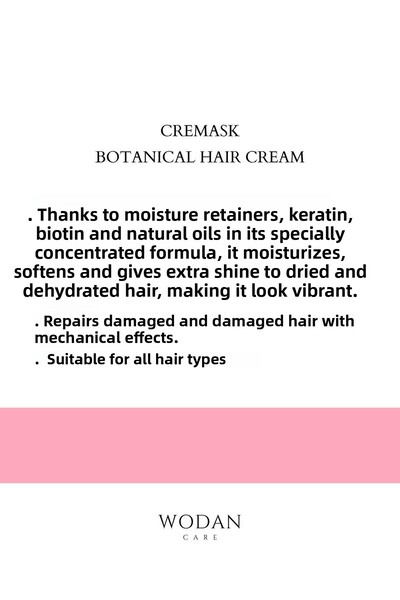 Wodan Care Cremask Leave-In Bond Repair Hair Care Cream 500 ml