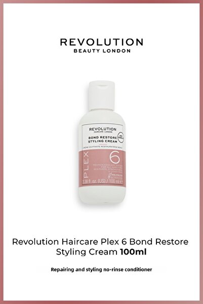Revolution كريم تصفيف الشعر بليكس 6 بوند رستور 100 مل - بلسم غير قابل للغسل لإصلاح وتصفيف الشعر