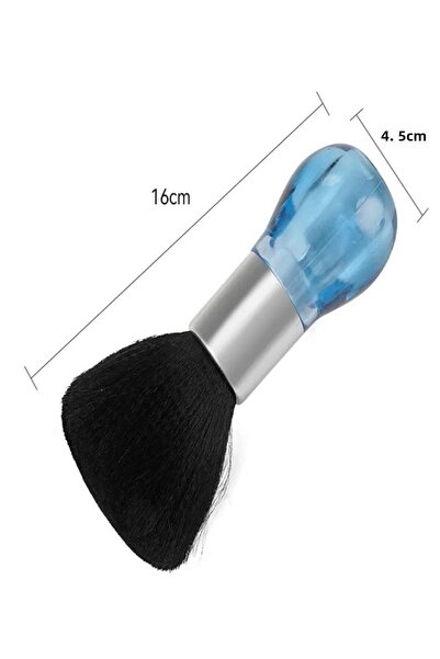 gaman C07 Βούρτσα καθαρισμού της πλάτης με πλέγματα που έχουν πυκνή δομή τρίχας, προτεινόμενη από κομμωτήρια (Μπλε)