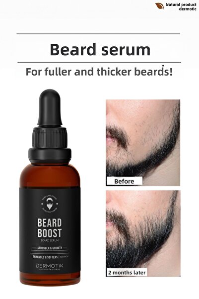 Dermotik سيروم العناية بالشعر واللحية الخفيف - تركيبة خاصة تحتوي على 10 زيوت ...