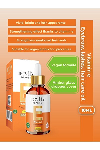 Nevfix Beauty Vitamin E - 10mlVegan Natural Pure