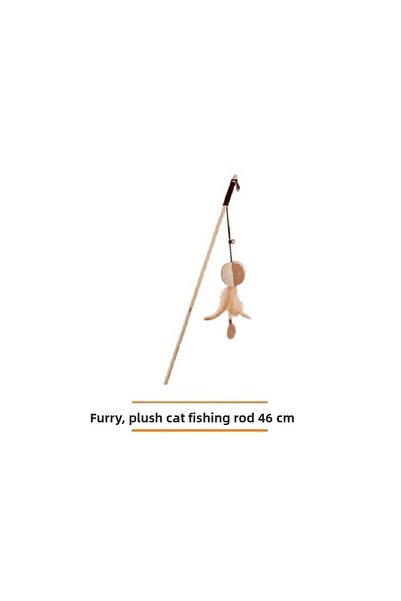 Eastland Furry and Plush Cat Fishing Rod 46 cm