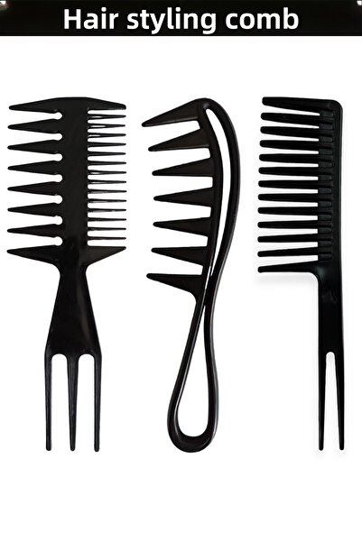 Layes Professional Hair Styling Comb Set of 3