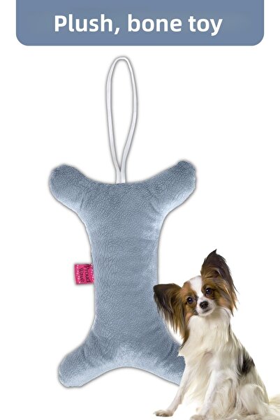 Proud Wave لعبة للكلاب من القطيفة على شكل عظمة وسحب الأسنان وصحة الأسنان بالل...