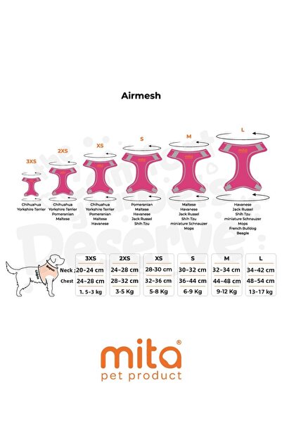 Mita Cat Dog Chest Collar Double Reflective Anti-Sweat Collar