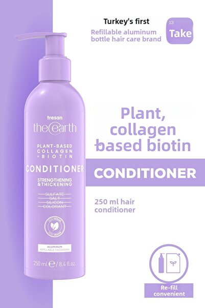 Tresan The Earth كولاجين بيوتين لبلسم الشعر 250 مل