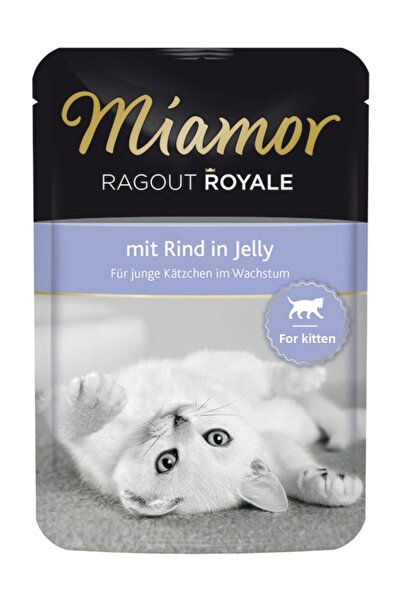 Miamor Ragout Carne de Vită 100 Gr Hrană pentru Pui de pisică An