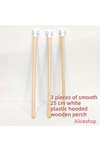 Alice مجرفة خشبية ناعمة مقاس 25 سم - 3 قطع