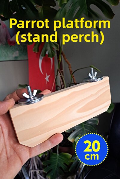 Vixpet 20 cm Lory Parrot Cage Stand - Paraket and Monkloru Compassion