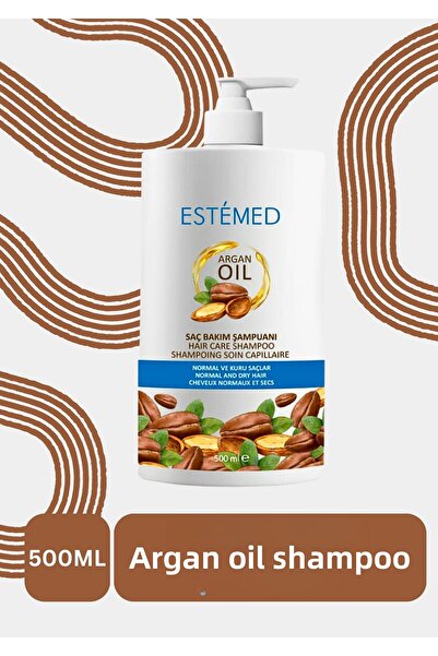 ESTEMED شامبو خاص للشعر الدهني والتالف بالكيراتين وشامبو العناية بالشعر بزيت ...