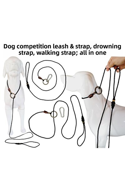 VSLT HANDMADE طوق المنافسة والعرض للكلاب - طوق العقد، طوق تدريب الكلاب