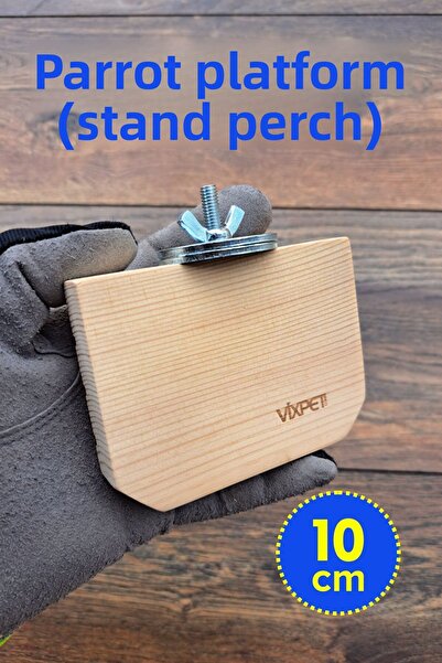 Vixpet Lory 10 cm Parrot Cage Stand Budgie Foropus Stand