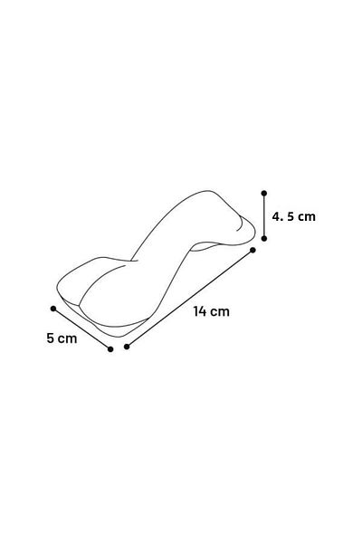 Flamingo 14 cm Rubber Dog Bone Toy