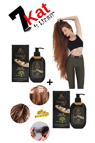 SheON العناية السريعة بالشعر - قطعتين من زيت الثعبان والثعبان