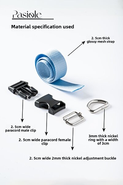 pasiole Adjustable Sturdy Dog Collar - Pia