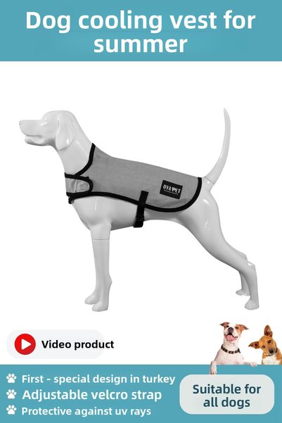 oyapet Adjustable Double Layer UV Protection Dog Cooling Vest - Special Fabri...