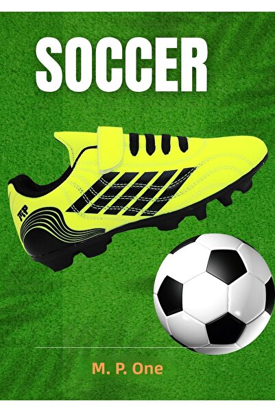 MP ONE Kidessa 1754-3165 Striped Children's Turf Field Football Shoes YELLOW