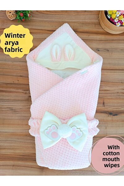 Tomuycuk Girl Boy Baby Blanket Winter 100% Cotton Outer Swaddle Newborn Hospital Outlet Cover