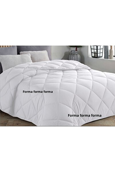 Formeya Set cuvertură și pernă albă unică 155*215 cm